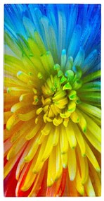 Osuška Dúhový kvet 70x140