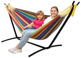 LEAN Hojdacia sieť so stojanom 200x120cm - Farebná