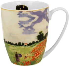 Porcelánový hrnček Monet Poppy Field 360 ml