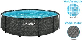 Marimex | Bazén Marimex Florida 3,66x0,99 m bez príslušenstva - motív RATAN | 10340213