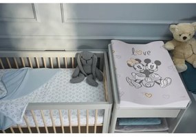 CebaBaby - Prebaľovacia podložka s dvojhranná COSY DISNEY 50x70 cm šedá