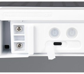 LED nástenné solárne vonkajšie svietidlo (výška 6 cm) Bilbao – Trio