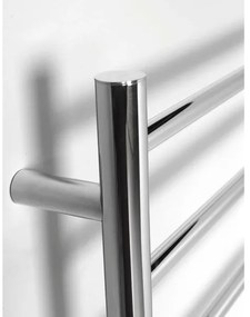 Sapho - Elektrický sušiak na uteráky REDONDO 130W/230V 63x116 cm lesklý chróm