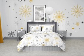Posteľné obliečky 100% Bavlna Magic White 70x90 cm