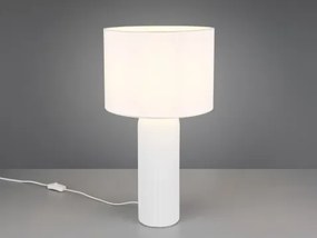 Stolová lampa Blair 51 cm, biela%