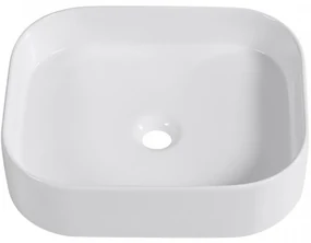 Cerano Matteo, keramické umývadlo na dosku 450x380x110 mm, biela lesklá, CER-CER-428386
