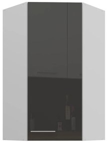 Skrinka do kuchyne Lara sivá 60x60 GN-108 1F (45°)