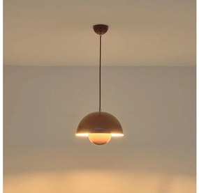 Eurolamp Luster na lanku 1xE27/15W/230V červená 144-28551