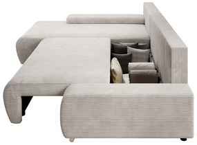 InternetovaZahrada Rozkladacia pohovka Iseo 260 cm béžová