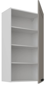 Horná kuchynská skrinka Lucid 60 G-108 1F (korpus: biela + front: mdf claygrey). Vlastná spoľahlivá doprava až k Vám domov. 1134669