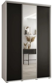 Skriňa 45 Canaris 3 170 biela/čierna/silver