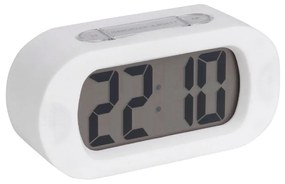 Biely pogumovaný budík Karlsson Gummy