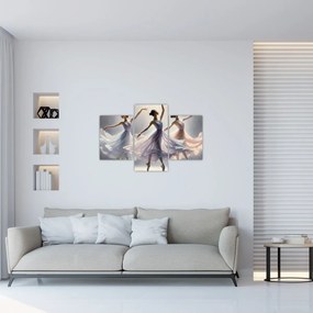 Obraz - Tri baletky (90x60 cm)