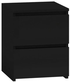 Nočný stolík Malwa M2 čierny