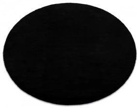 Koberec BUNNY kruh čierny