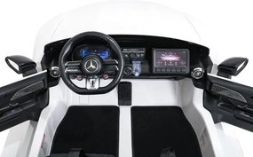 Elektrické autíčko Mercedes Benz GT63 AMG biele