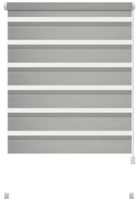 Sivá roleta deň a noc 57x150 cm Zebra – Gardinia