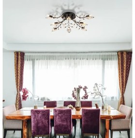 Globo 63007-8 - Stropné svietidlo JANIS 8×G9/5W/230V, priemer 76 cm