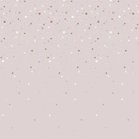 DEKORNIK Simple Stars From The Sky Powder Pink - Tapeta