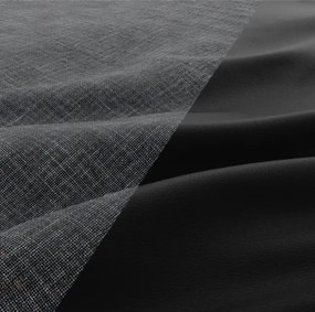 Rohová rozkladacia sedačka AURORA ľavá popolová / čierna