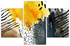 Obraz - Abstraktný akvarel (90x60 cm)