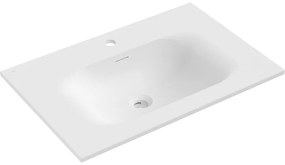 Mexen Vela, umývadlo na zapustenie 71 x 46,5 cm, biela matná, 25237001