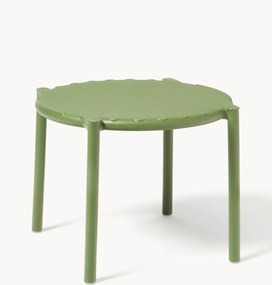 Okrúhly záhradný pomocný stolík Doga, stohovateľný