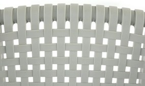 Halmar Plastová stohovateľná jedálenská stolička K492 - bílá
