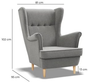 Kreslo VELO béžové