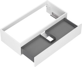 Mexen Orio, kúpeľňová skrinka 100 cm, 1 zásuvka, biela matná, 91A10-10023-1-BF01