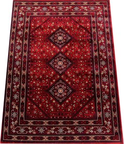 BE Koberec Abu Dhabi 6275 RED – červený obdĺžnikový Rozmer: 160x230 cm