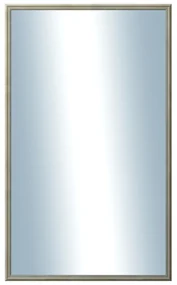 DANTIK - Zrkadlo v rámu, rozmer s rámom 60x100 cm z lišty Y-ka oranžová linka (3128)