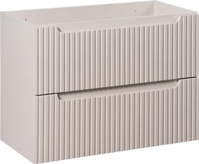 Comad Kúpeľňová skrinka pod umývadlo Nova Cashmere 80 kašmír