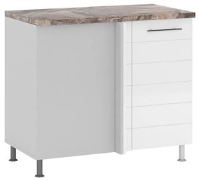 Rohová kuchynská skrinka Daria DN 105 P