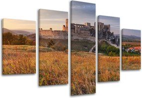 Obraz na stenu 5 dielny SLOVENSKO SK020E50