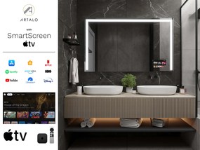 Zrkadlo do kúpeľne s LED osvetlením M9 premium