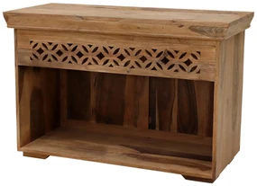 furniture-nabytek.cz - Drevený botník masív 90x40x60
