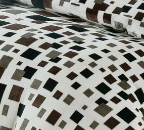 Jemné mikroplyš obliečky Homa DEBORAH SQUARE 140x200 cm