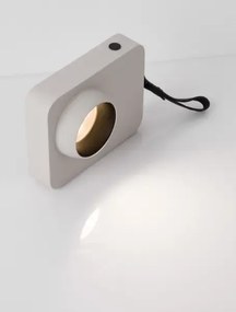 LED stmievateľná béžová stolná lampa Kedros 2