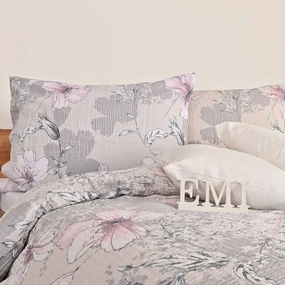 Obliečky krepové Isadora ružové EMI: Štandardný set jednolôžko obsahuje 1x 140x200 + 1x 70x90