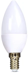 SOLIGHT LED žiarovka sviečka matná C37 4W, E14, 3000K, 340lm