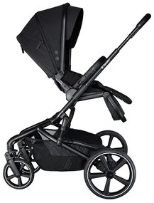 Kombinovaný detský kočík s veľkými kolesami 2 v 1 X-lander Cruiser 2.0 Cool Black 2025