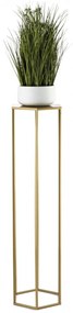 Stojan na kvety LOFTSTYLE I 100 cm zlatý