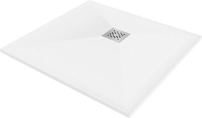Mexen Stone+ štvorcový kompozitný sprchový kút 80 x 80 cm, biely - 44108080