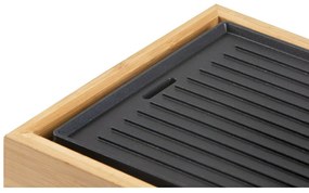 DOMO DO9270G stolný elektrický gril Plancha BambooStyle, M