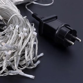 Solight 1V401-WW-LED Vonkajší vianočný záves 360xLED/8 funkcií 15m IP44 teplá biela