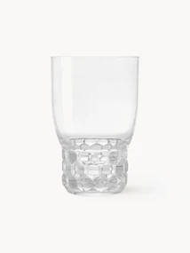 Poháre na vodu so štruktúrovaným vzorom Jellies (4 ks)