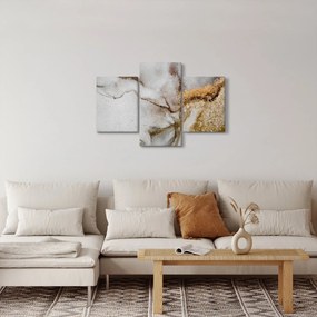 Obraz - Mramorový atrament (90x60 cm)