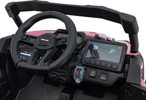 Ramiz Štvorkolka ATV CAN-AM Maverick ružová