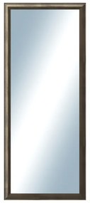 DANTIK - Zrkadlo v rámu, rozmer s rámom 50x120 cm z lišty Ferrosa grafit (3141)